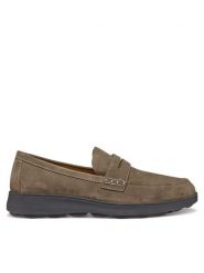 Geox Półbuty U Spherica EC10 U45GHC 00020 C1018 Szary. Szare codzienne półbuty męskie Geox, bez wzorów, ze skóry, bez obcasa, bez zapięcia. Za 439.99 zł.