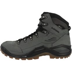 Buty trekkingowe męskie Lowa Renegade Evo Mid Gtx. Szare buty zimowe męskie Lowa, bez wzorów, z materiału, sportowe, za kostkę, bez obcasa, bez zapięcia. Za 1,299.99 zł.