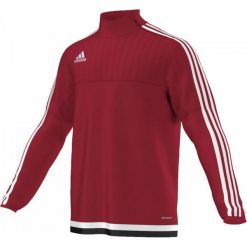 Adidas Bluza treningowa Tiro 15 Czerwona, Rozmiar M (M64023*M). Bluzy bez kaptura męskie ADIDAS. Za 78.00 zł.