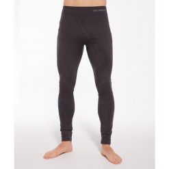 Spodnie męskie z wełną merino Brubeck THERMO WOOL by Pustelnik. Szare bielizna termoaktywna męska Brubeck, m, bez wzorów, z wełny, bez ramiączek, narciarskie. Za 183.49 zł.
