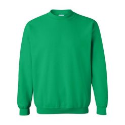 Bluza Rozpinana Z Grubej Mieszanki Dla Dorosłych Unisex. Zielone bluzy rozpinane męskie GILDAN, l, bez wzorów, bez ramiączek, bez kaptura. Za 64.99 zł.