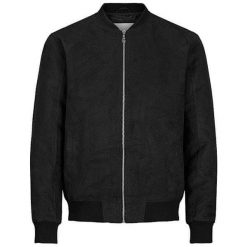 Jack&Jones Męska kurtka Jorhoward Casual Bomber Black (rozmiar S). Czarne kurtki męskie Jack&Jones, m, bez wzorów, casualowe, bez ramiączek, bez kaptura. W wyprzedaży za 174.00 zł.