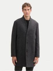 Tom Tailor Denim Płaszcz przejściowy 1042405 Szary Regular Fit. Szare płaszcze męskie Tom Tailor Denim, m, bez wzorów, z denimu, bez kaptura. Za 259.99 zł.
