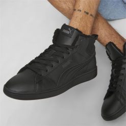 Sneakersy Smash 3.0 Mid WTR PUMA. Czarne buty sportowe na co dzień męskie Puma, na zimę, m, bez wzorów, casualowe, bez ramiączek, bez kaptura, tenisowe. Za 289.00 zł.