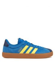 Adidas Sneakersy VL Court 3.0 JP5286 Niebieski. Niebieskie buty sportowe na co dzień męskie ADIDAS, m, bez wzorów, ze skóry, bez ramiączek, bez kaptura. Za 219.99 zł.