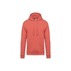 Bluza z kapturem Kariban. Czerwone bluzy z kapturem męskie KARIBAN, m, bez wzorów, z kapturem. Za 175.00 zł.