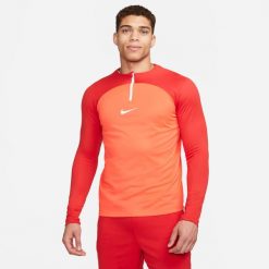 Bluza treningowa męska Nike Drifit Academy. Brązowe bluzy nierozpinane męskie Nike, m, bez wzorów, sportowe, bez ramiączek, bez kaptura. W wyprzedaży za 175.25 zł.