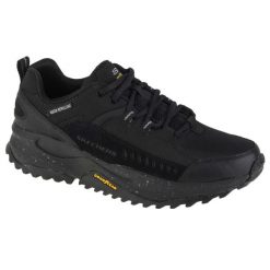 Buty trekkingowe męskie, Skechers Bionic Trail. Czarne buty trekkingowe męskie Skechers, bez wzorów, z gumy, bez zapięcia, trekkingowe, skechers sport. Za 518.00 zł.