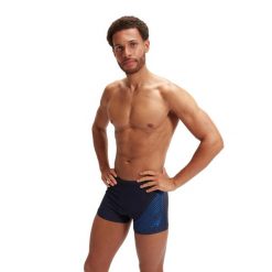 Kąpielówki Speedo Eco Medley Logo Aqsh. Niebieskie kąpielówki męskie SPEEDO, m, bez wzorów. Za 124.99 zł.