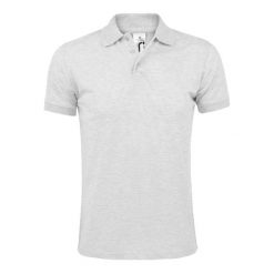 Męska Koszulka Polo Prime. Niebieskie koszulki polo męskie SOL'S, l, bez wzorów, sportowe, bez kołnierzyka, bez ramiączek. Za 86.99 zł.
