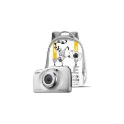 Aparat NIKON Coolpix W100 Biały + Plecak. Aparaty kompaktowe NIKON. Za 579.99 zł.