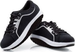 TropiDog Trampki z podeszwą kołyskową Fit Walk balansujące na fitness czarne 42. Czarne trampki męskie TropiDog, bez wzorów, sportowe, bez zapięcia. Za 169.00 zł.