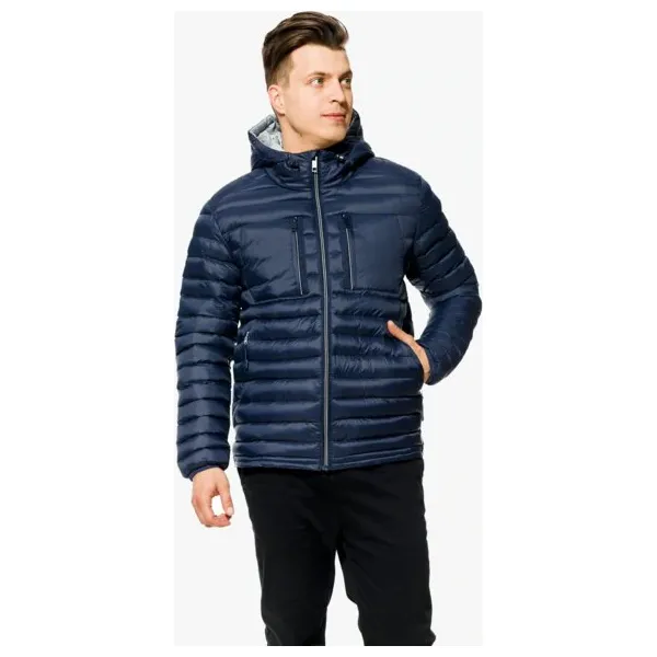 Lotto Kurtka Rook , granatowy, rozmiar L. Niebieskie kurtki męskie Lotto, l, z aplikacjami, z materiału, rockowe, bez ramiączek, bez kaptura. W wyprzedaży za 129.99 zł.