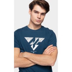 T-shirt męski TSM201 - granat. T-shirty męskie marki 4f. Za 59.99 zł.