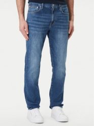 Tommy Hilfiger Jeansy Denton MW0MW42317 Niebieski Slim Fit. Niebieskie jeansy męskie Tommy Hilfiger, bez wzorów, z bawełny. Za 409.99 zł.