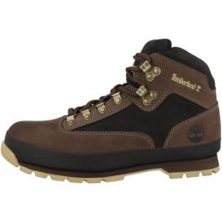 Buty Mężczyzna Timberland Euro Hiker brązowy. Brązowe buty zimowe męskie Timberland, bez wzorów, eleganckie, bez obcasa, bez zapięcia. W wyprzedaży za 589.80 zł.