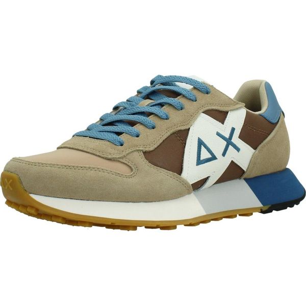 Buty SUN68 DEPORTIVA JAKI Beżowy. Brązowe buty trekkingowe męskie SUN68, bez wzorów, z tkaniny, bez zapięcia, trekkingowe. Za 496.99 zł.