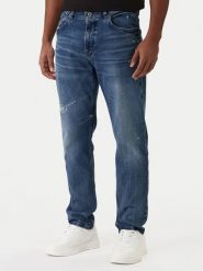 BOSS Jeansy Re.Maine Bo 50555350 Niebieski Regular Fit. Niebieskie jeansy męskie Boss, bez wzorów, z bawełny. Za 679.99 zł.