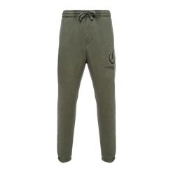 Spodnie Champion Rochester Elastic Cuff. Zielone spodnie dresowe męskie CHAMPION, bez wzorów, z dresówki. Za 179.99 zł.