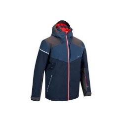 Kurtka narciarska męska SLIDE 700. Niebieskie kurtki narciarskie i snowboardowe męskie WED'ZE. Za 349.99 zł.