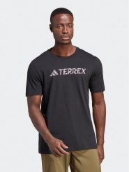 Adidas T-Shirt Terrex Classic Logo T-Shirt HZ1399 Czarny Regular Fit. Czarne t-shirty sportowe męskie ADIDAS, m, bez wzorów, z bawełny, sportowe, bez ramiączek. Za 99.99 zł.