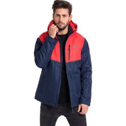 4f Kurtka narciarska męska H4Z18-KUMN003 granatowo-czerwona r. XXL. Kurtki narciarskie i snowboardowe męskie marki 4f. Za 223.00 zł.