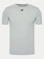 4F Koszulka techniczna 4FWAW24TFTSM0975 Szary Slim Fit. Szare t-shirty sportowe męskie 4f, m, bez wzorów, z syntetyku, sportowe, bez ramiączek. Za 89.99 zł.
