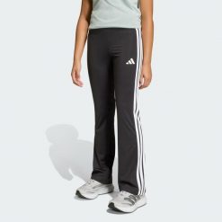 Legginsy Train Essentials z rozszerzanymi nogawkami z 3 paskami. Białe legginsy męskie ADIDAS, bez wzorów, climacool (adidas). Za 119.00 zł.