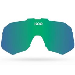 Okulary przeciwsłoneczne KOO Demos. Zielone okulary przeciwsłoneczne męskie KOO, bez wzorów, sportowe. Za 352.50 zł.