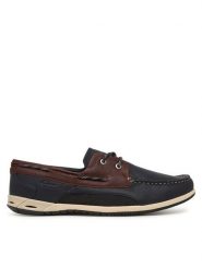 Clarks Półbuty Orson Sail 26186198 Granatowy. Niebieskie codzienne półbuty męskie Clarks, bez wzorów, ze skóry, bez obcasa, bez zapięcia. Za 519.99 zł.