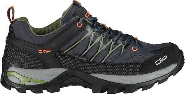 Buty trekkingowe męskie CMP Rigel Low Trekking Shoe Wp Antracite/Torba r. 41 (3Q13247-51UG). Buty trekkingowe męskie CMP, bez wzorów, bez obcasa, bez zapięcia. Za 397.91 zł.