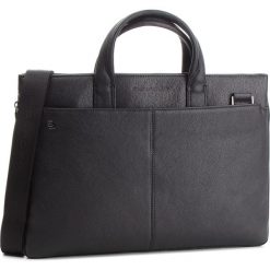 Torba na laptopa PIQUADRO - CA4021B3 N. Czarne torby na laptopa męskie Pollini, ze skóry. Za 1,139.00 zł.