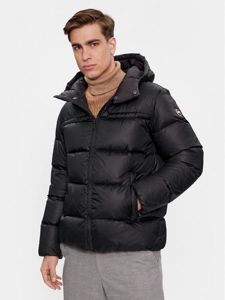 Colmar Kurtka puchowa Waxed 1271 3XW Czarny Regular Fit. Czarne kurtki męskie Colmar, m, bez wzorów, z puchu, bez ramiączek, bez kaptura. Za 1,839.00 zł.