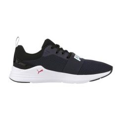 Męskie Buty Treningowe Wired Run. Niebieskie buty do biegania męskie Puma, na zimę, bez wzorów, bez zapięcia. Za 305.99 zł.