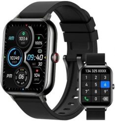 Smartwatch Kumi KU6 czarny (black). Czarne zegarki smartwatch Kumi. Za 117.16 zł.