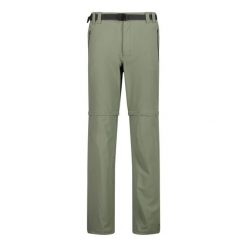 Spodnie męskie turystyczne CMP 3T51647. Czarne spodnie na co dzień męskie CMP, bez wzorów, sportowe. W wyprzedaży za 149.99 zł.