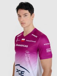 4F Koszulka meczowa replika domowa Liga Mistrzów CEV z sezonu 2024/25 męska 4F x Projekt Warszawa - multikolor S. T-shirty męskie 4f, m, bez wzorów, z dzianiny, bez kołnierzyka, bez ramiączek. Za 189.99 zł.