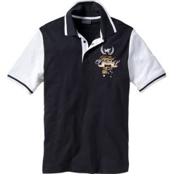 Shirt polo Regular Fit bonprix czarny. Koszulki polo męskie marki bonprix. Za 27.99 zł.