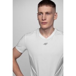 Koszulka piłkarska męska 4F Football Team TSMF292 - biały. Bielizna termoaktywna męska marki 4f. Za 79.99 zł.
