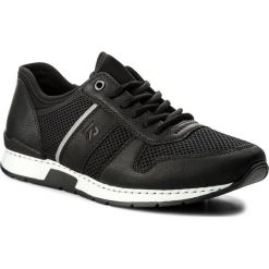 Sneakersy RIEKER - 19400-02 Weiss. Czarne buty sportowe na co dzień męskie Rieker, z materiału. W wyprzedaży za 189.00 zł.
