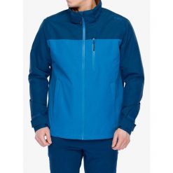 Kurtka przeciwdeszczowa męska CMP Muse Jacket Fix Hood. Niebieskie kurtki męskie CMP, m, bez wzorów, sportowe, bez ramiączek, bez kaptura. Za 319.99 zł.