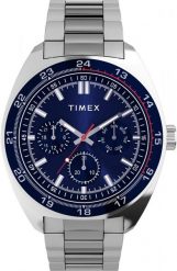 Zegarek męski Timex TW2Y22700 srebrny. Szare zegarki męskie Timex, srebrne. Za 549.00 zł.