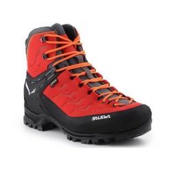 Buty trekkingowe męskie Salewa MS Rapace Gtx. Czarne buty zimowe męskie Salewa, bez wzorów, z materiału, sportowe, za kostkę, bez obcasa, bez zapięcia. Za 1,315.00 zł.