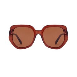 Okulary przeciwsłoneczne Hawkers Mia. Brązowe okulary przeciwsłoneczne męskie Hawkers, bez wzorów, retro. Za 245.00 zł.