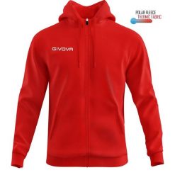 Bluza Sportowa Givova Polarfleece 500 4XL. Czerwone bluzy bez kaptura męskie Givova, m, bez wzorów, z poliesteru, bez kaptura. Za 105.73 zł.
