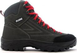 Buty trekkingowe męskie Olang Grappa czarne r. 41. Czarne buty trekkingowe męskie Olang, bez wzorów, bez zapięcia. Za 312.90 zł.