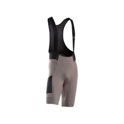 Spodenki rowerowe gravel NORTHWAVE Fast Rock bibshort UPF50 beżowy. Brązowe szorty sportowe męskie Northwave, bez wzorów, rockowe. Za 385.00 zł.