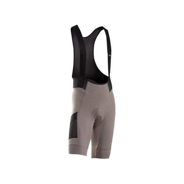 Spodenki rowerowe gravel NORTHWAVE Fast Rock bibshort UPF50 beżowy. Brązowe szorty sportowe męskie Northwave, bez wzorów, rockowe. Za 385.00 zł.