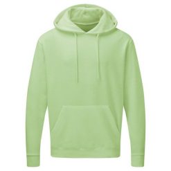Męska Gładka Bluza Sportowa Przez Głowę Kaptur. Zielone bluzy nierozpinane męskie SG, l, bez wzorów, sportowe, bez ramiączek, bez kaptura. Za 93.99 zł.