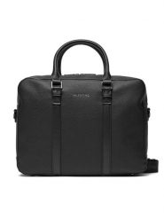 Valentino Torba na laptopa Efeo VBS7O929 Czarny. Czarne torby na laptopa męskie VALENTINO, bez wzorów, ze skóry. Za 449.99 zł.